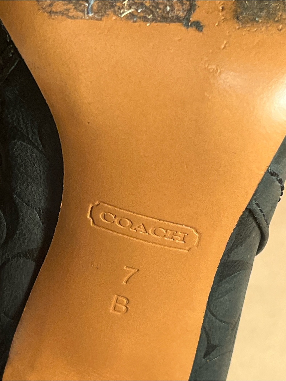 COACH Women's High-Heel Ankle Boot - Designer Style size 7 🎩 - Picture 8 of 8